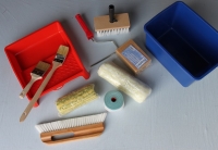 Maler- und Gipserwerkzeuge