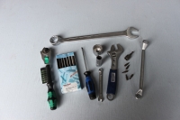 Schlüssel, Schraubendreher, Bits