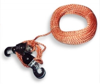 Flaschenzug mit Feststellvorrichtung