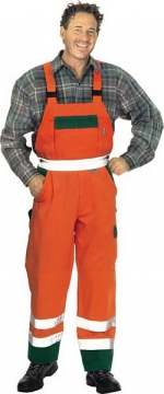 Planam Warnschutz-Latzhose Colour*