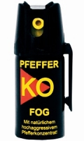 Pfefferspray, 40 ml. mit Gürtelclip