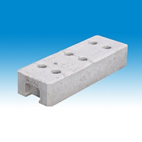 Betonfuß mit 6 Löchern