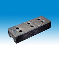 Kunststofffuß mit 6 Löchern