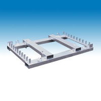 Müba Stapelpalette für Kunststoff-Schrankenzäune