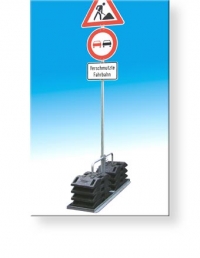 Fußplattenträger, schwer