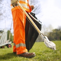 Abfallgreifer Basisreihe, Holz- oder Alustiel