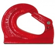 Anschweißbaggerhaken mit Sicherungsfalle