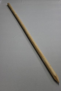 Schneeleitstab, Schneezeichen aus Fichtenholz, roh