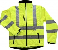 Warnschutz Softshell-Jacke