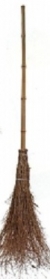 Bambusbesen mit Stiel