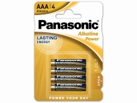 Batterie, Alkaline Power, Micro AAA1,5V, 4er