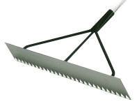 Teerverteiler, Blatt einseitig gezahnt