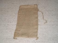 Sandsack aus Jute