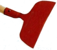 Eisscharre aus Stahl, 25 cm