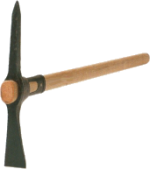 Kreuzhacke 1,5 kg mit Eschenstiel