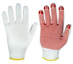 Noppenhandschuh Grobstrick