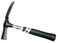 Maurerhammer mit Stahlrohrstiel, Picard