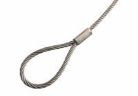 Schlaufenpressung an Stahlseil