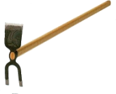 Gartenhacke Breitblatt/2 Zi.