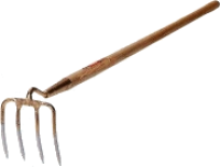 Gartenkreiel mit 4 runden Zinken