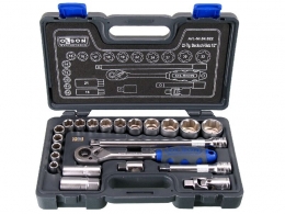 Steckschlüssel-Satz, 1/2", Olson Profi